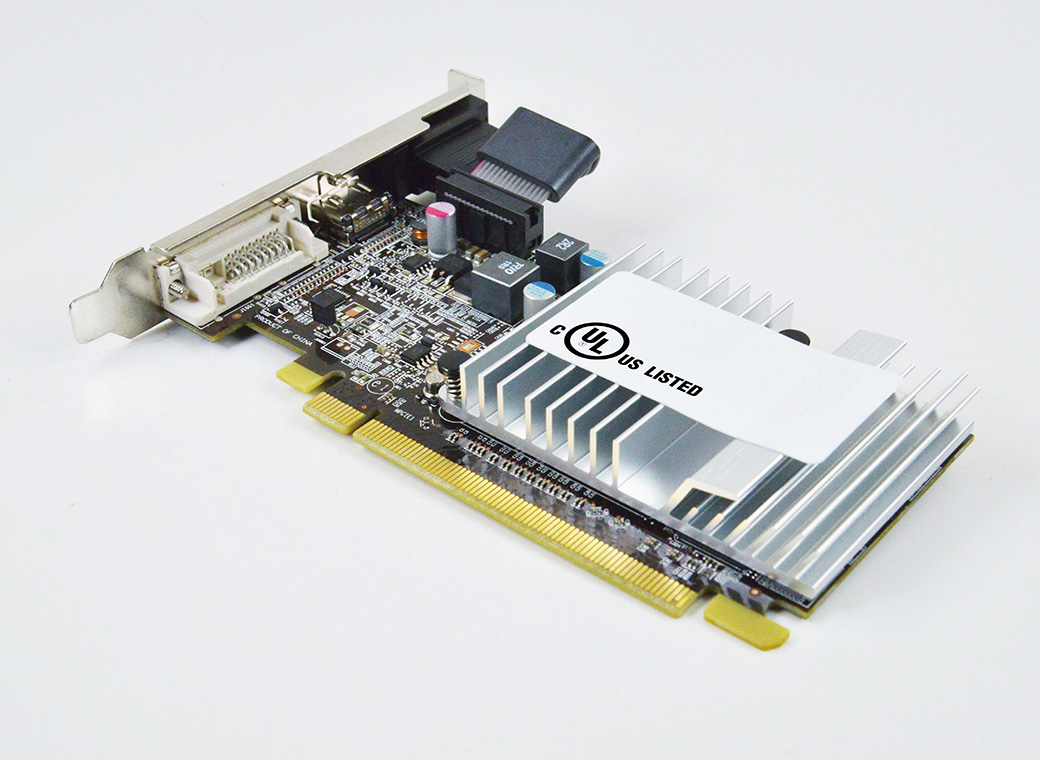 Labels with UL certification adhere securely to printed circuit boards.