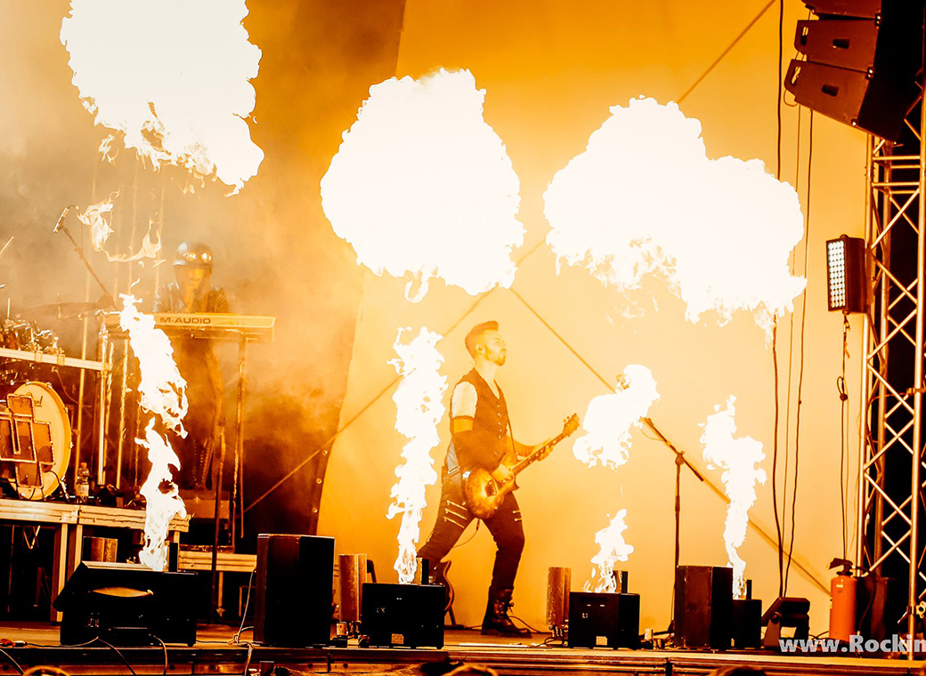 Impressively professional stage shows on every concert evening.