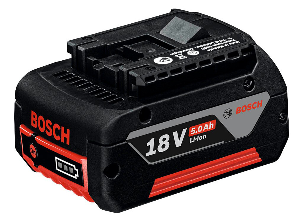 The tool battery and its labels must have a high resistance to moisture, cleaning agents and mechanical stresses.
