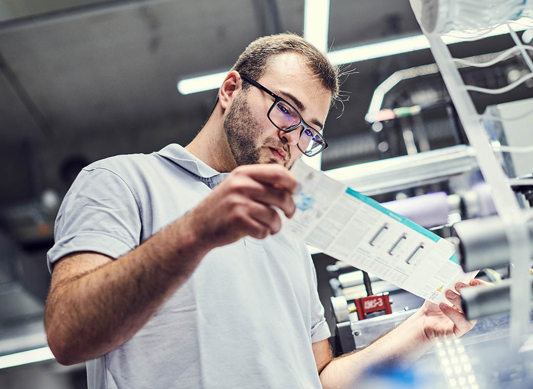 Mitarbeiter Produktion